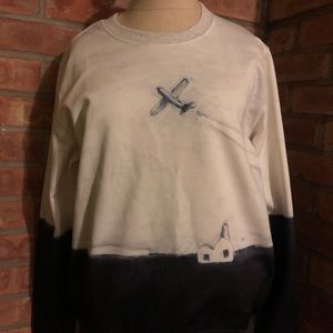 Yizi crew neck sweatshirt